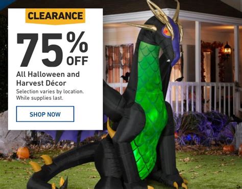 halloween clearance lowes|lowe's halloween clearance wolf.